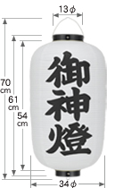 12号長「御神燈」